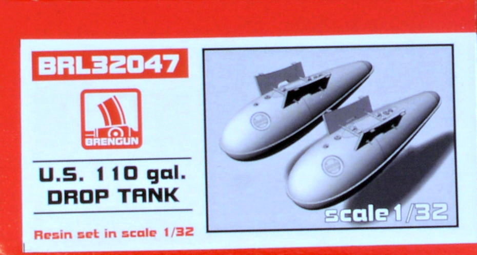 1/32 US 110 gal drop tank (2 pcs.)