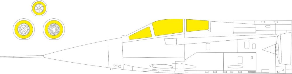 Mask 1/48 F-104A/C TFace (KIN)