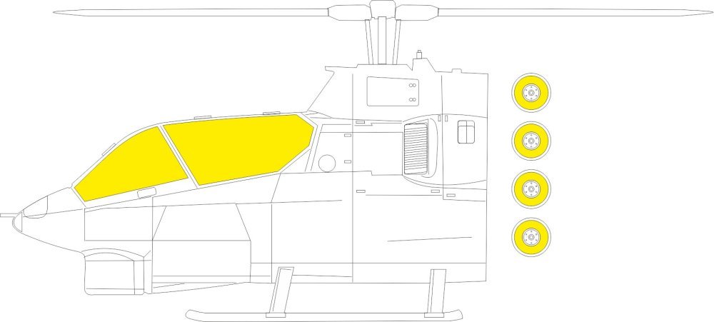 Mask 1/48 AH-1G TFace (SP.HOB.)