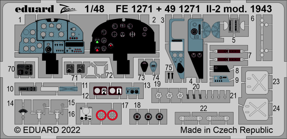 1/48 IL-2 mod. 1943 (ZVE)