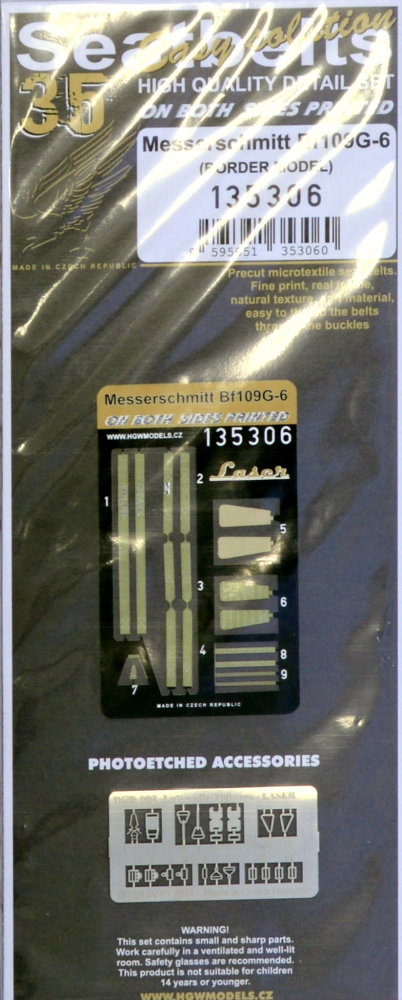 1/35 Seatbelts Bf 109G-6 (BORDER M.)