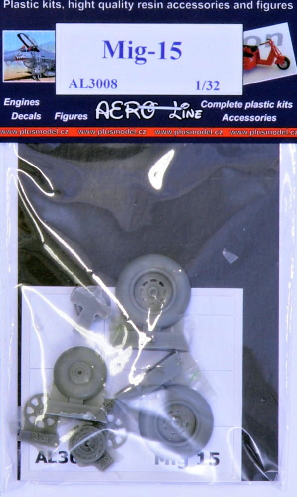 1/32 MiG-15 - wheels