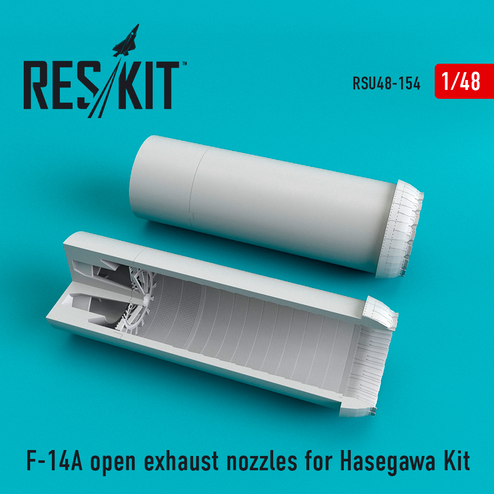 1/48 F-14A open exhaust nozzles (HAS)