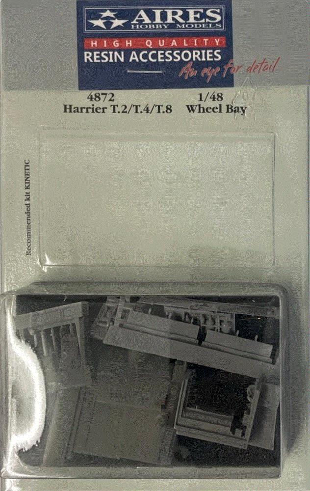 1/48 Harrier T.2/T.4/T.8 wheel bay (KIN)