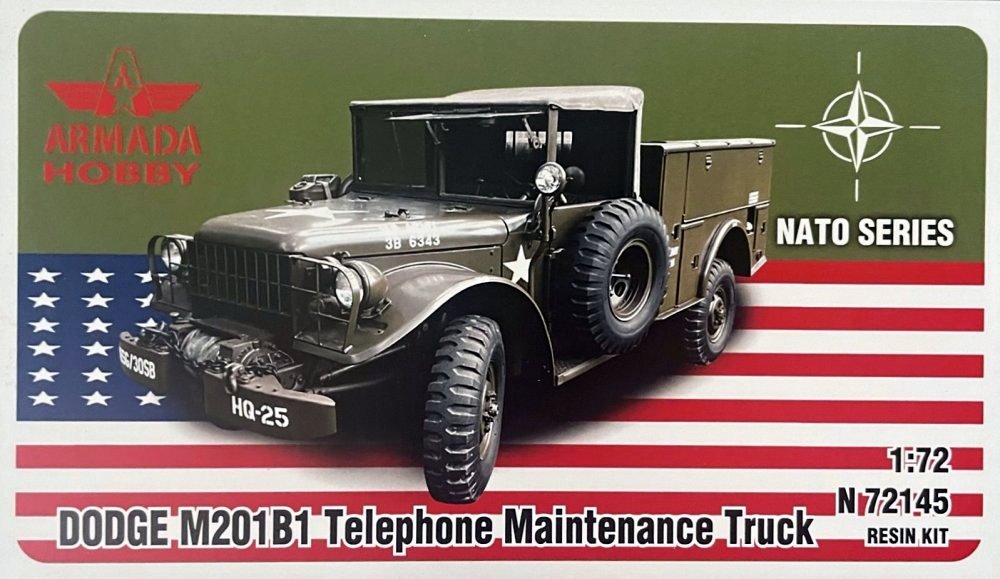 1/72 DODGE M201B1 Telephone Maint. Truck (resin)