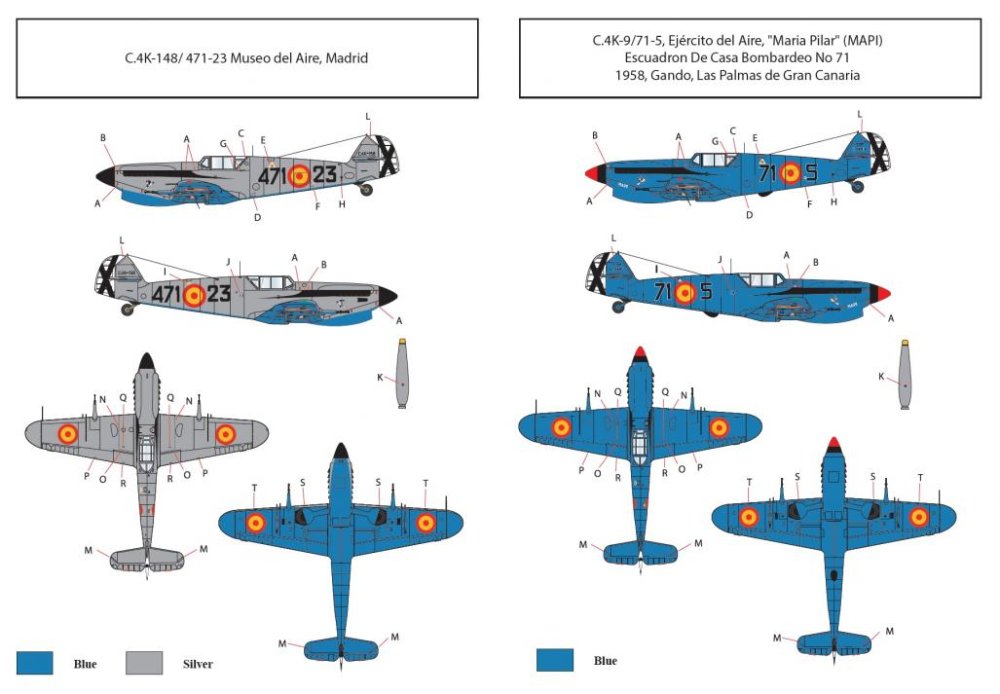 1/72 Decal Hispano HA-1112 M1L 'Spanish Air Force'