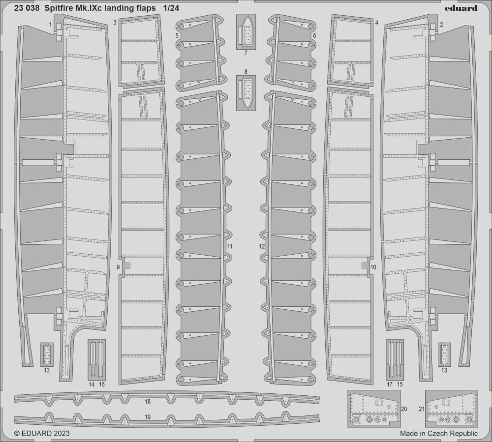 SET Spitfire Mk.IXc landing flaps (AIRF)