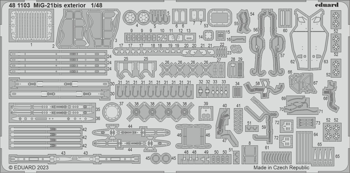 SET MiG-21bis exterior (EDU)