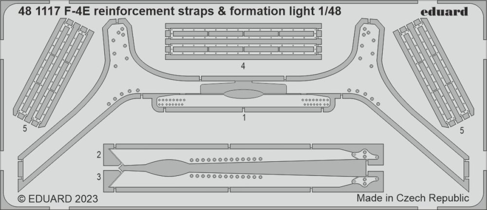 SET F-4E reinforcement straps & formation lights