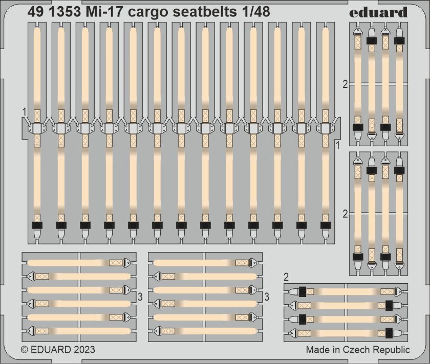 SET Mi-17 cargo seatbelts (AMK)