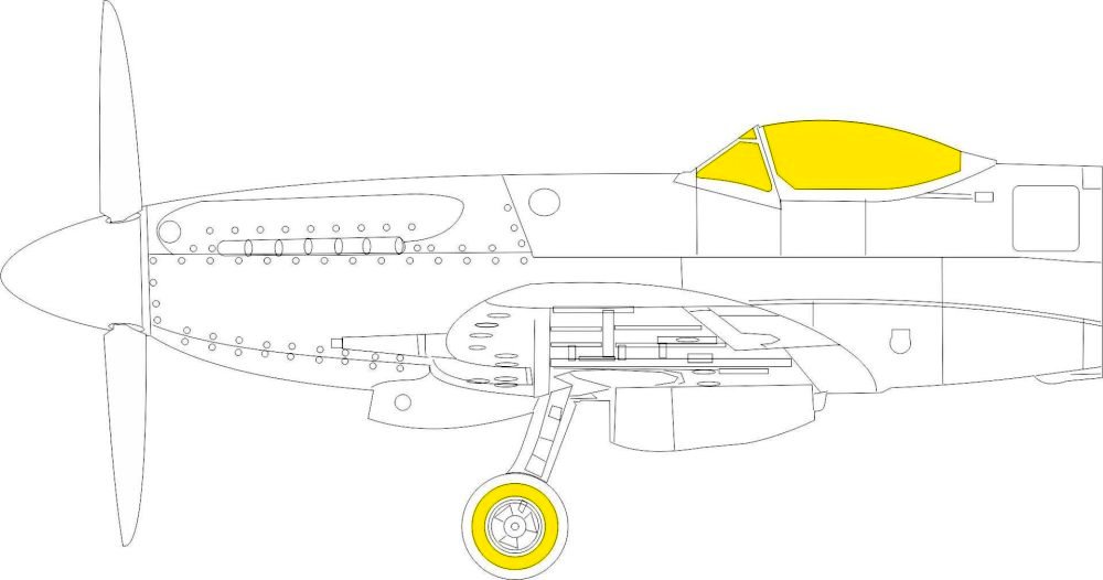 Mask 1/48 Spitfire F Mk.XVIII (AIRF)