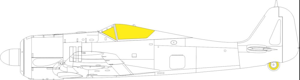 Mask 1/48 Fw 190A-4 (EDU)