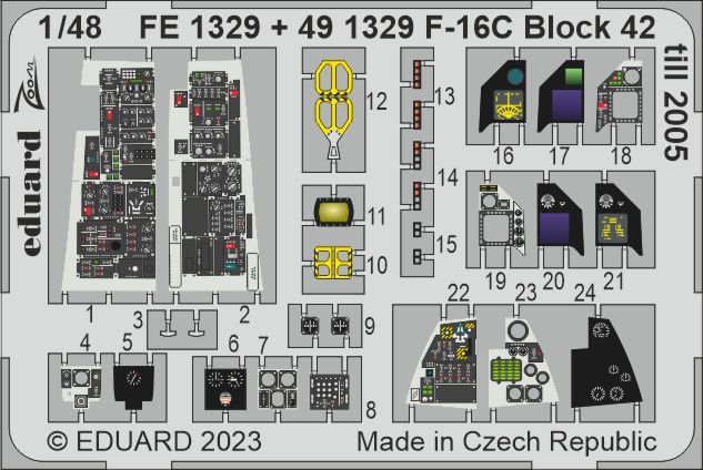 1/48 F-16C Block 42 till 2005 (KIN)