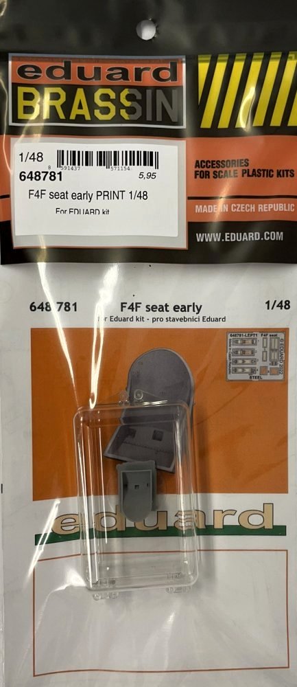 BRASSIN 1/48 F4F seat early PRINT (EDU)