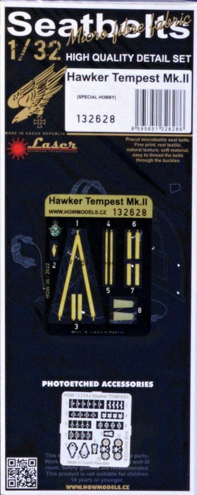 1/32 Seatbelts Hawker Tempest Mk.II (laser)