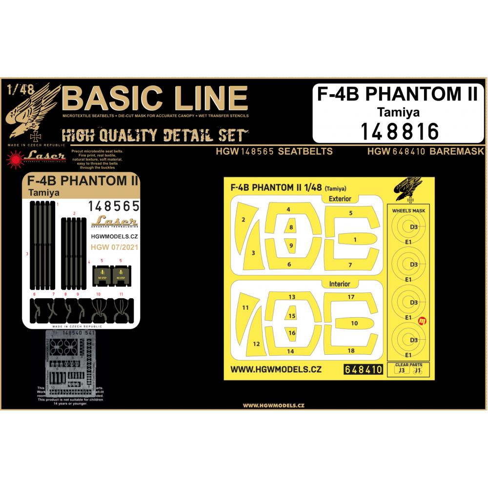 1/48 F-4B Phantom II (TAM) BASIC LINE