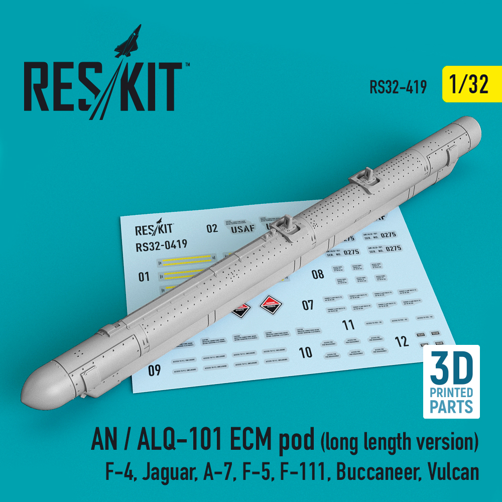 1/32 AN / ALQ-101 ECM pod long