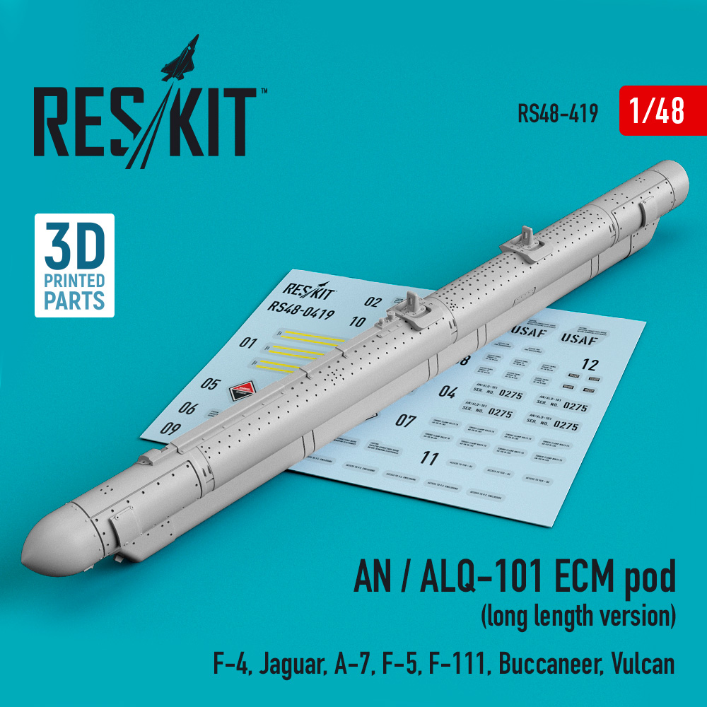 1/48 AN / ALQ-101 ECM pod long