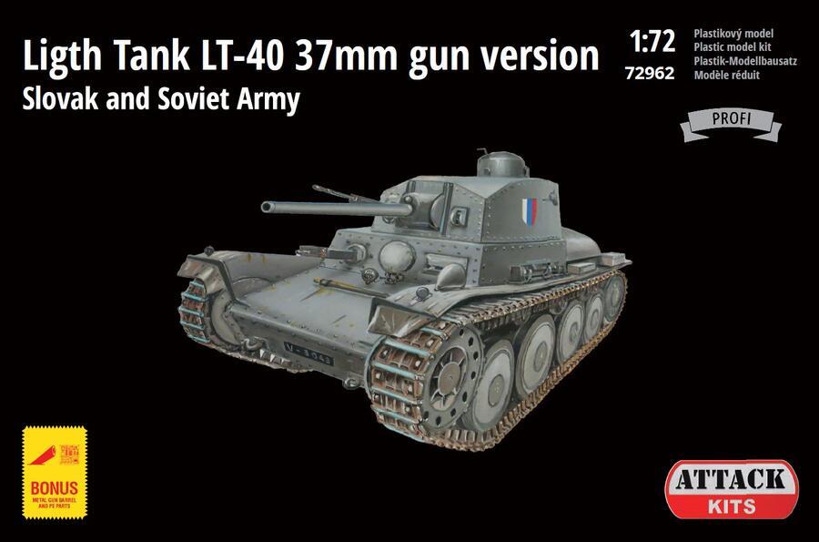 1/72 LT-40 Light Tank machine gun version (PROFI)