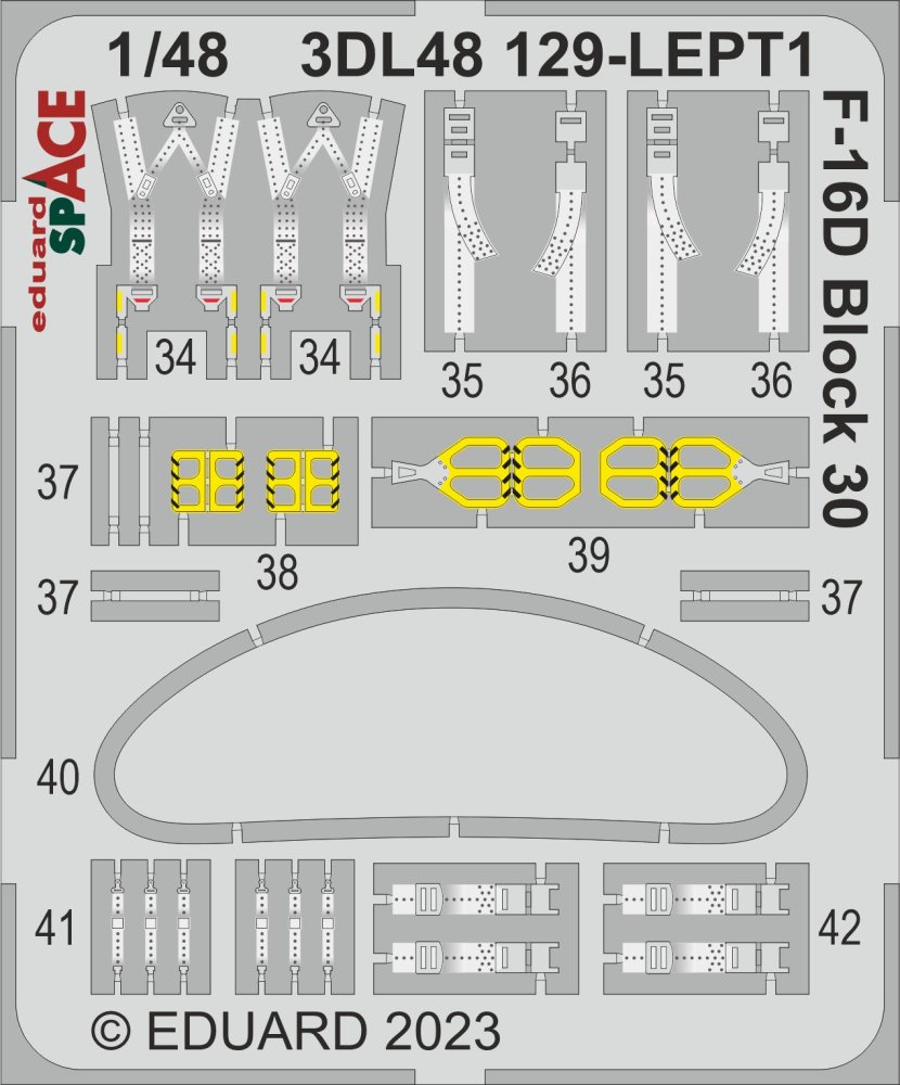 1/48 F-16D Block 50 SPACE (KIN)