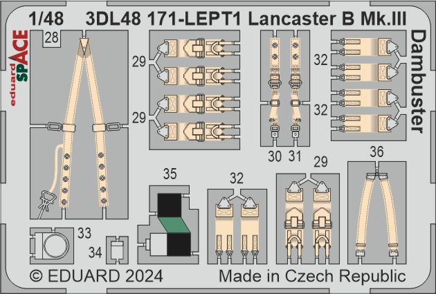 1/48 Lancaster B Mk.III Dambuster SPACE (HKM)