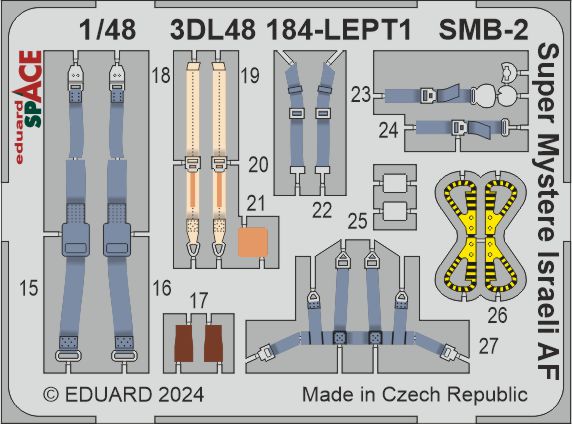 BRASSIN 1/48 SMB-2 Super Mystere Israeli AF SPACE 