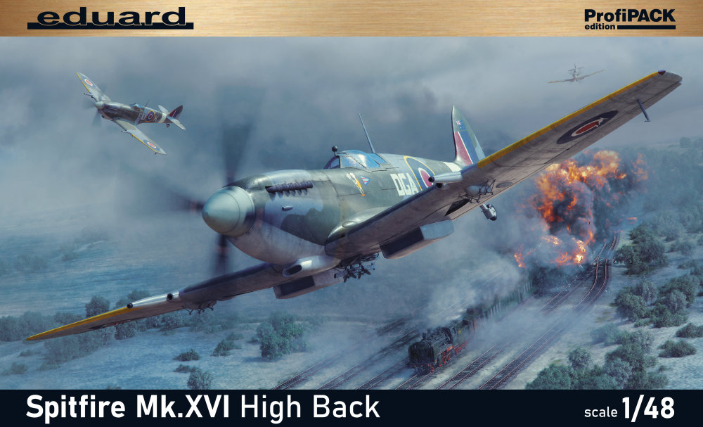 1/48 Spitfire Mk.XVI High Back (PROFIPACK)