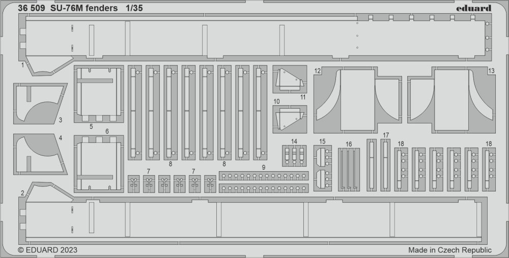 SET SU-76M fenders (ZVE)