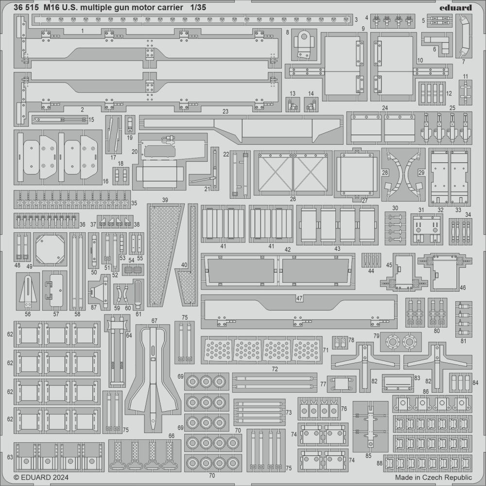 SET M16 U.S. multiple gun motor carrier (TAM)