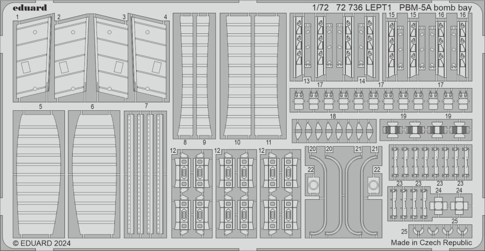 SET PBM-5A bomb bay (ACAD)