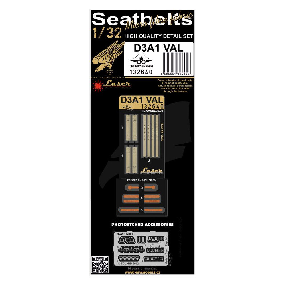 1/32 Seatbelts D3A1 VAL (laser)