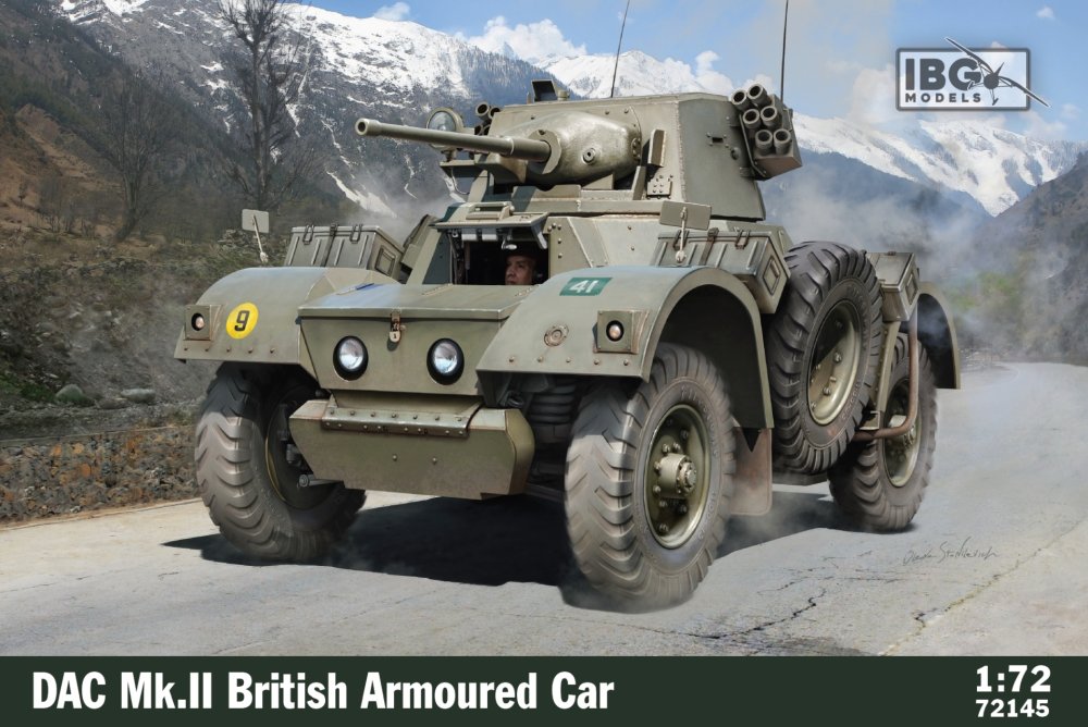 1/72 DAC Mk.II British Armoured Car