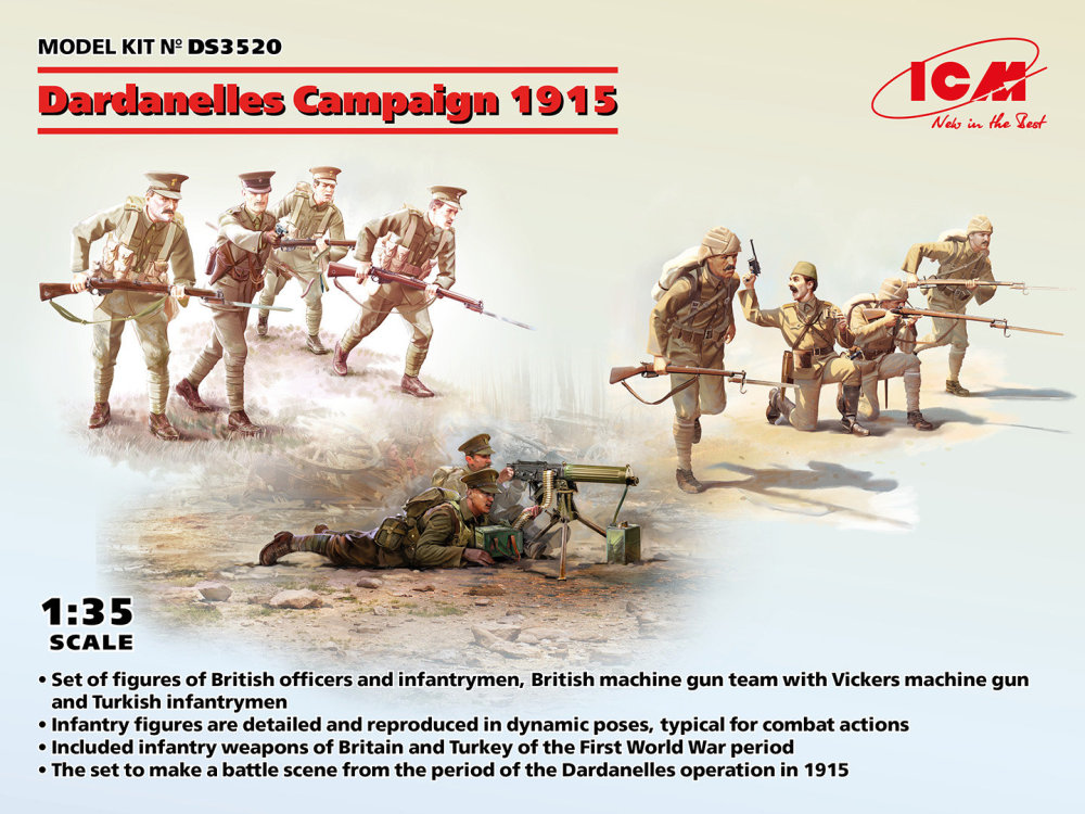 1/35 Dardanelles Campaign 1915, DIORAMA SET