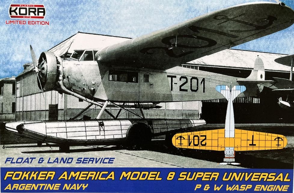1/72 Fokker America Model 8 Super (Argentine Navy)
