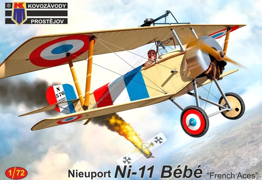 1/72 Nieuport Ni-11 Bébé 'French Aces' (3x camo)