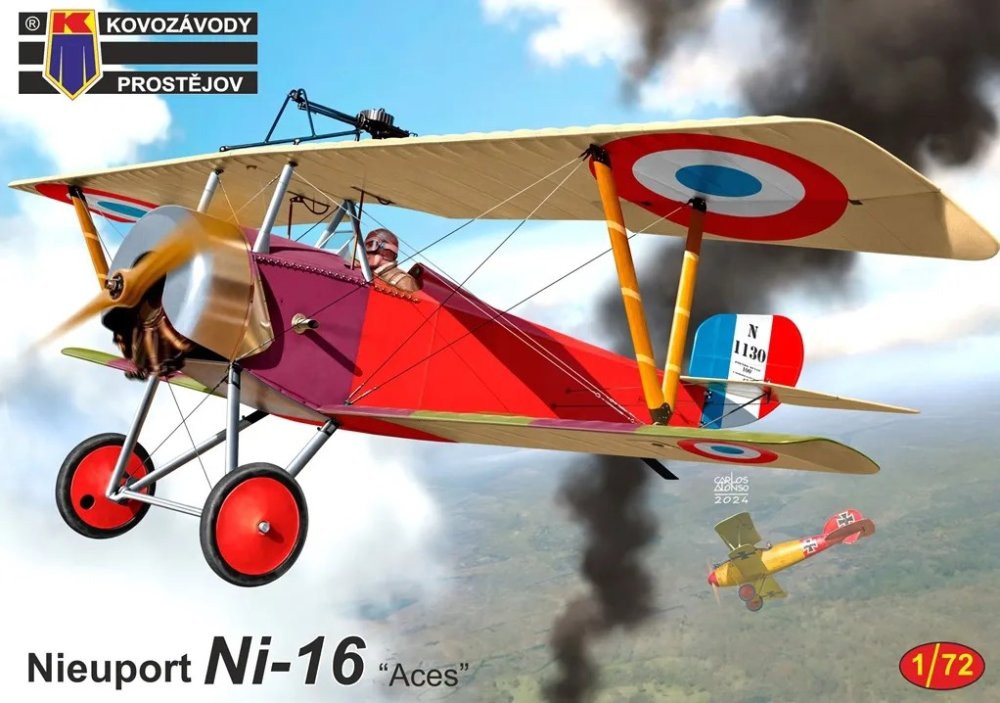 1/72 Nieuport Ni-16 'Aces' (3x camo)
