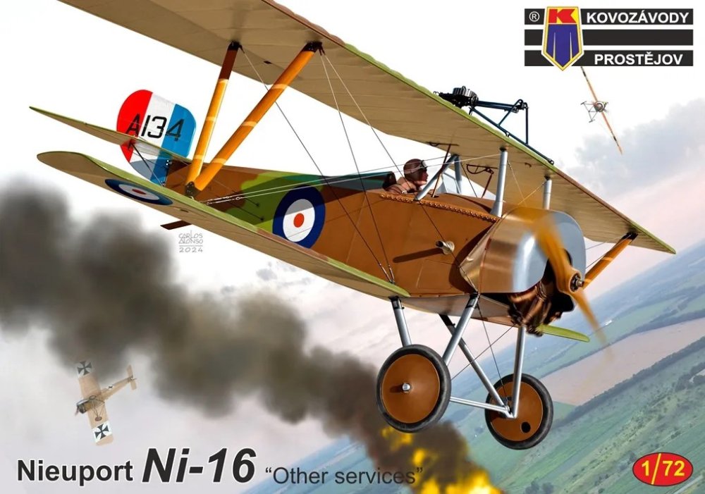 1/72 Nieuport Ni-16 'Other services' (3x camo)