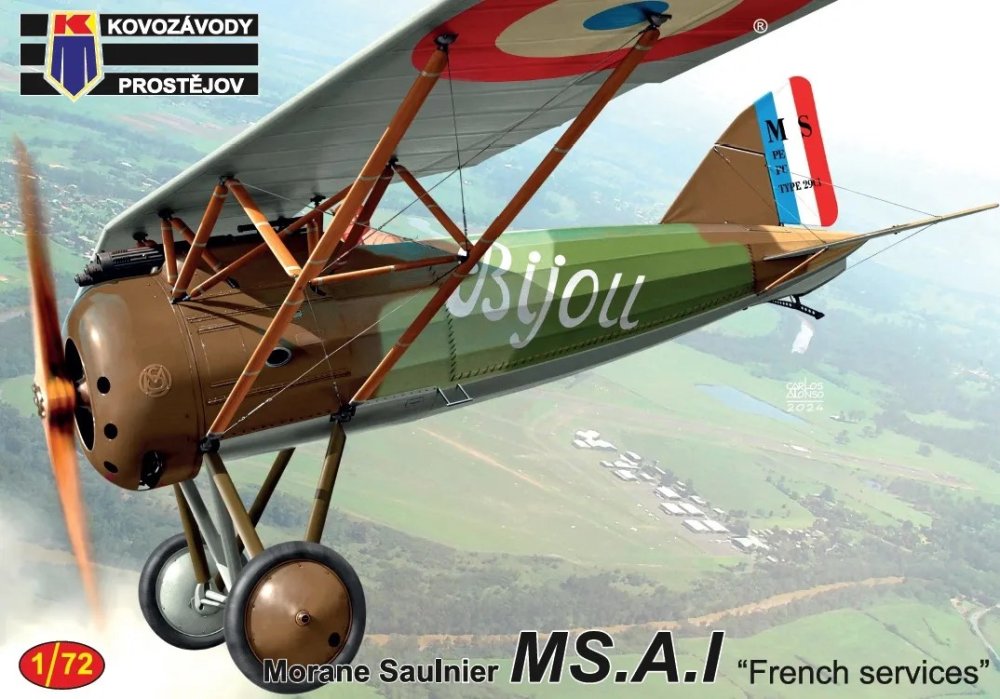 1/72 Morane S. MS.A.I 'French services' (3x camo)
