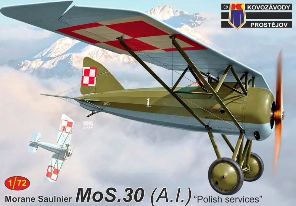 1/72 Morane Saul. MoS.30 (A.I) 'Polish' (3x camo)