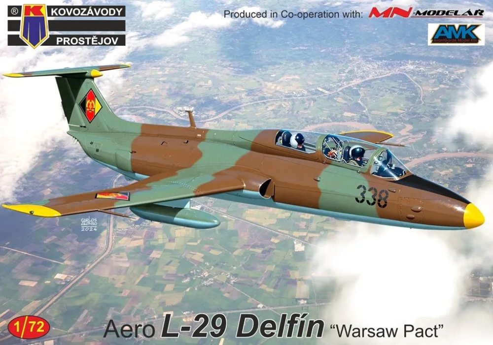 1/72 Aero L-29 Delfín 'Warsaw Pact' (4x camo)