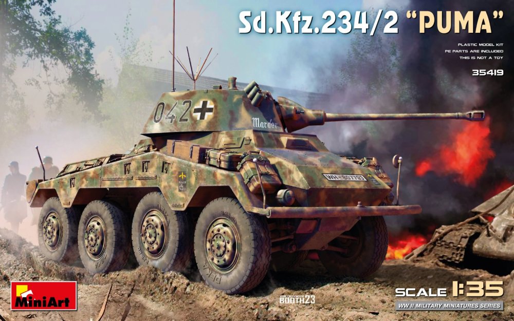 1/35 Sd.Kfz. 234/2 PUMA (6x camo)