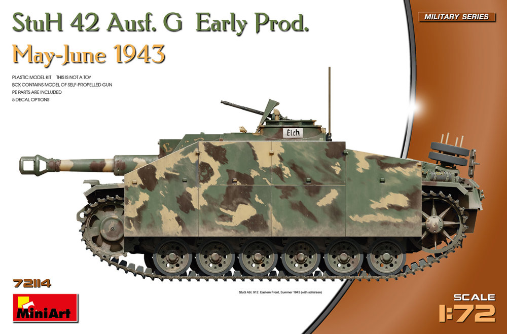 1/72 StuH 42 Ausf. G Early Prod., May-June 1943