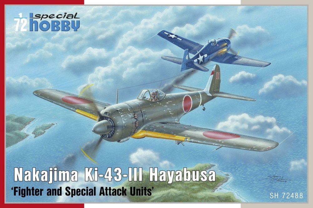 1/72 Ki-43-III Hayabusa 'Fighter&Spec.Attack Unit'