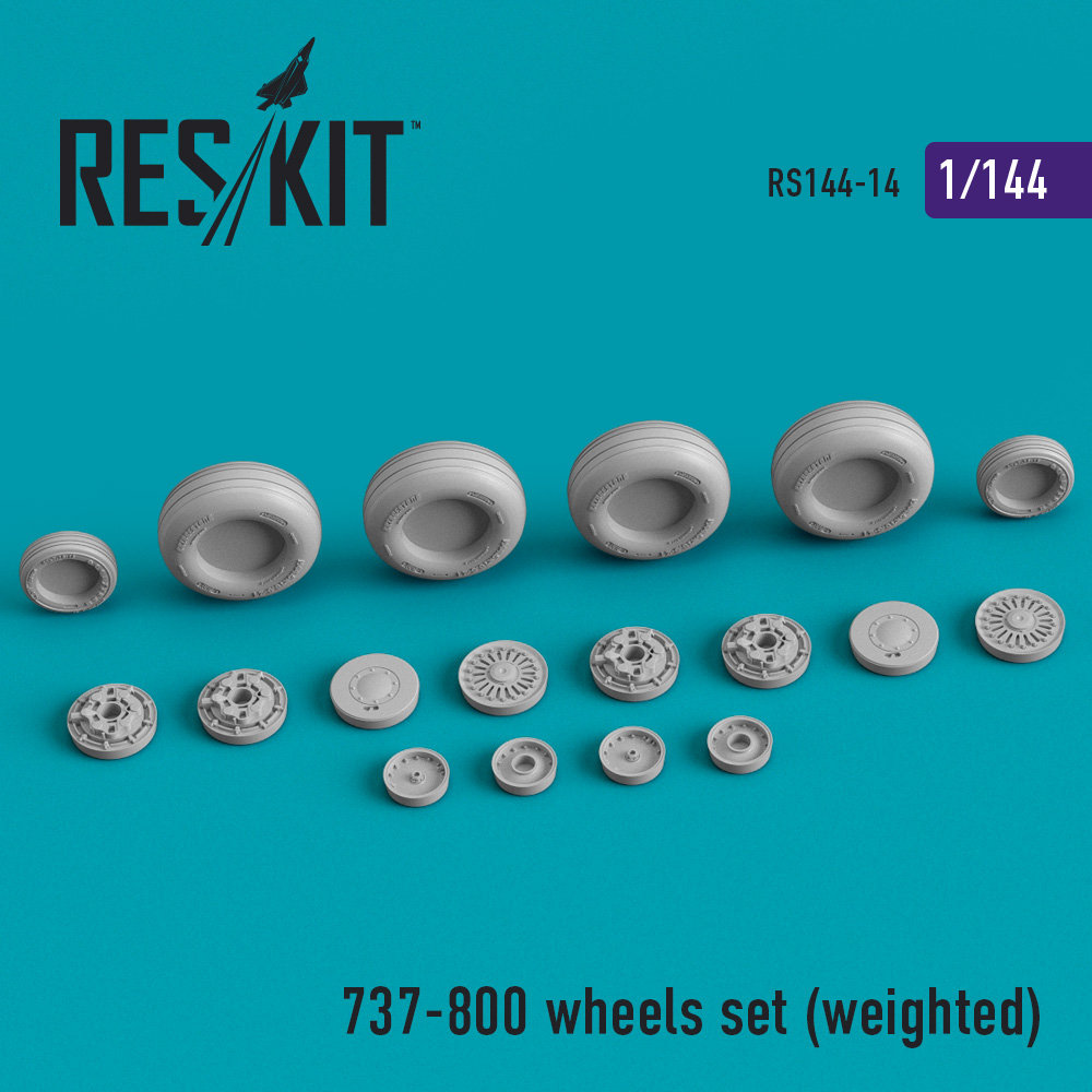 1/144 737-800 wheels set (weighted)
