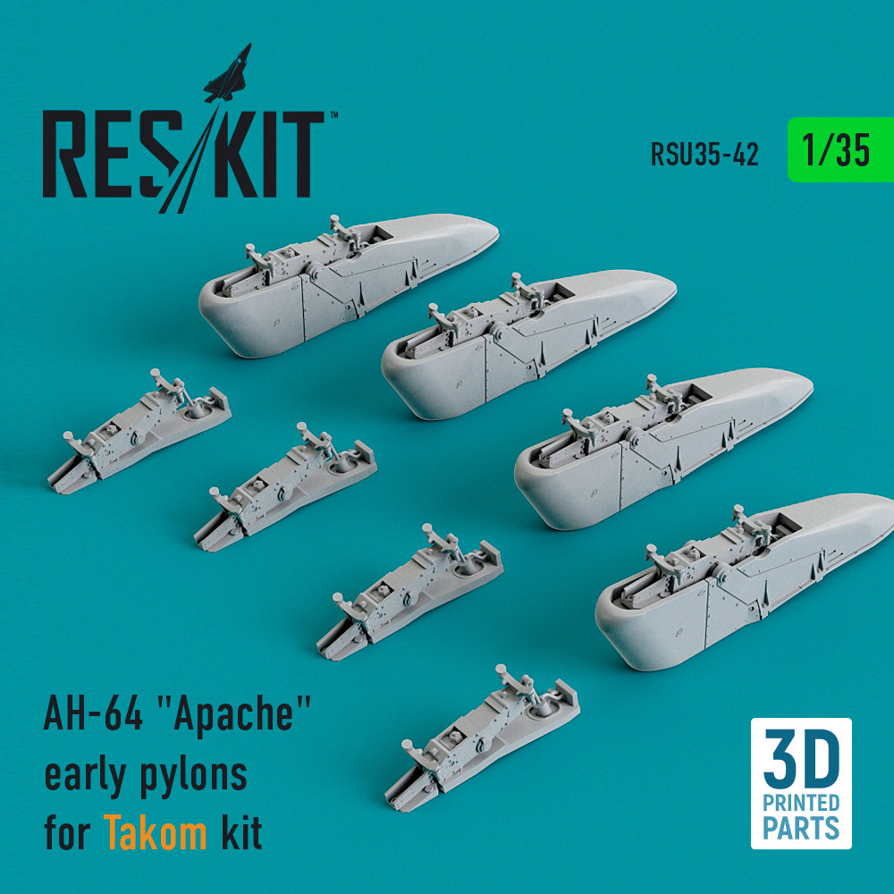 1/35 AH-64 'Apache' early pylons (TAKOM)