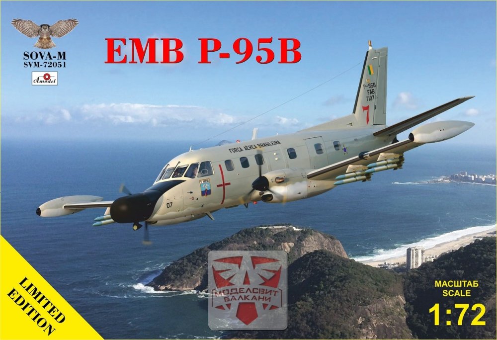 1/72 EMB-111 (P-95) Bandeirante Patrulha (Brazil)