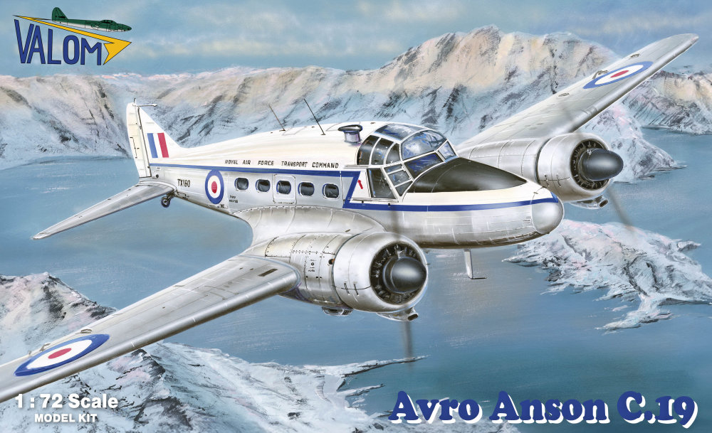 1/72 Avro Anson C.19 (2x camo)