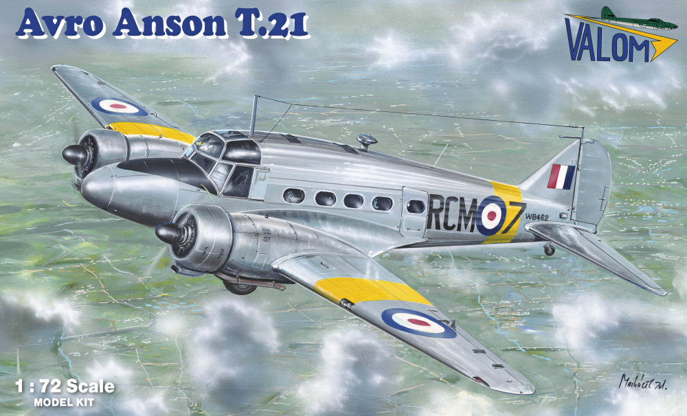 1/72 Avro Anson T.21 (2x camo)