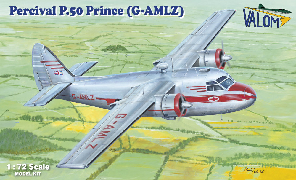 1/72 Percival P.50 Sea Prince (G-AMLZ)