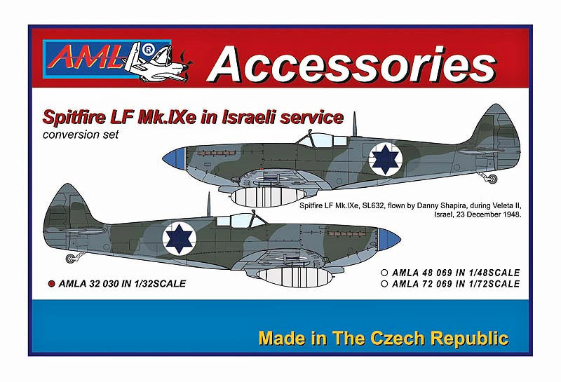 1/32 Spitfire Mk.IXe w/ Germany fuels - Israel AF